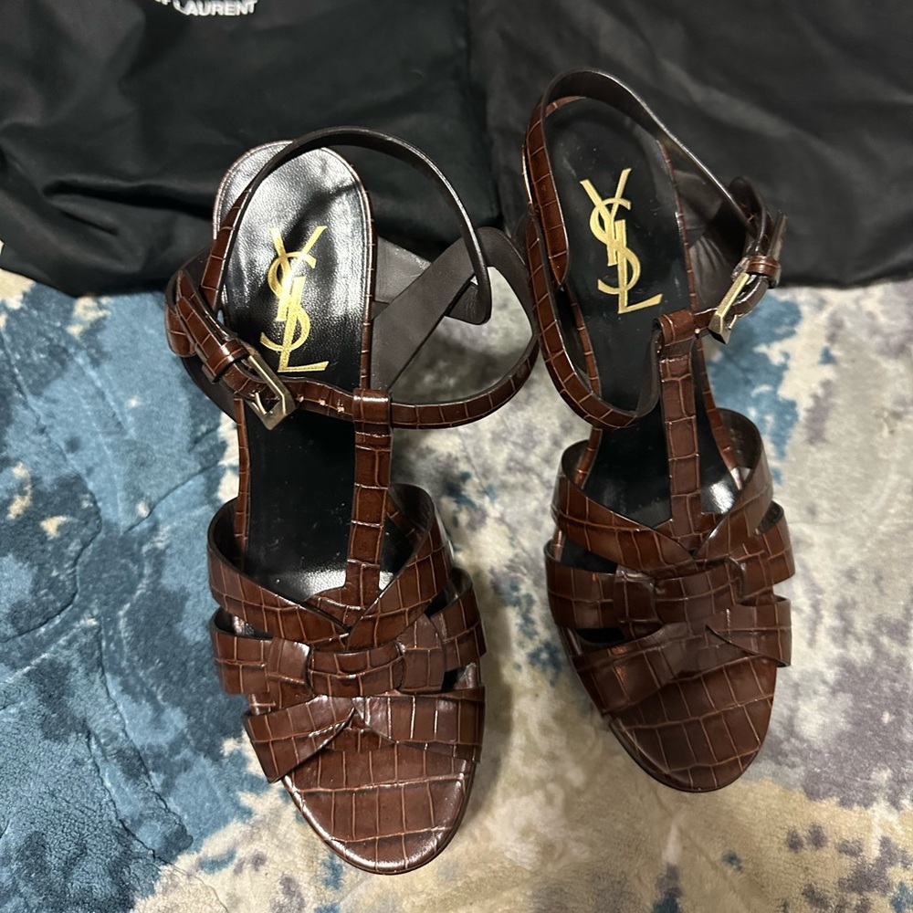 Authentic Tribute YSL Sandal (Limited Edition) Size 6 Selling for low price!!!